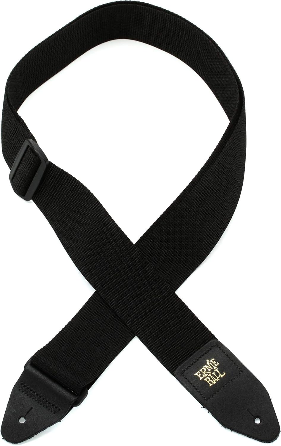 Ernie Ball Black Polypro Guitar Strap