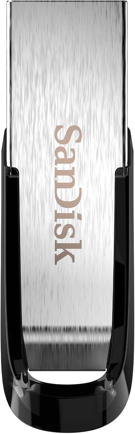 SanDisk Ultra Flair USB 3.0 Flash Drive with up to 130 MB/s, Black 128gb