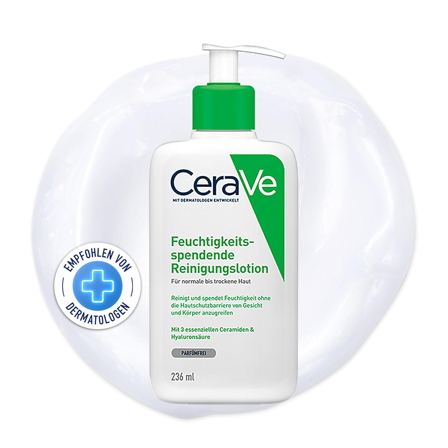 CeraVe Moisturising Cleansing Lotion for Normal to Dry Skin (236 ml)