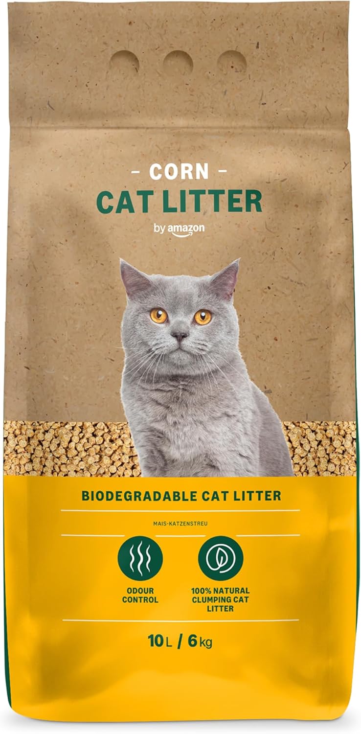 Amazon Brand Lifelong Corn Cat Litter