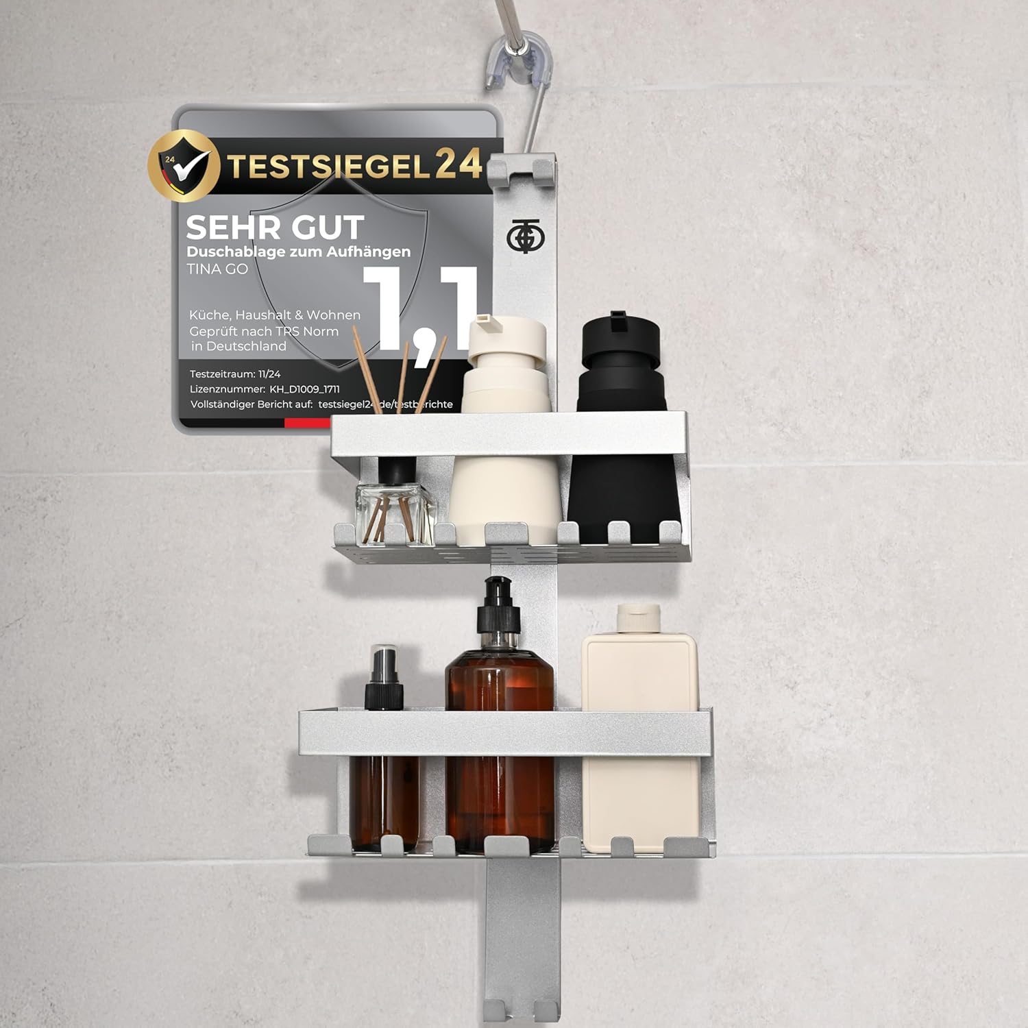 Shower Shelf without Drilling Bathroom Organiser Shower Shelf for Hanging Shower Shelf No Drilling Bathroom Shelf Bathroom Shelf